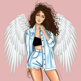 девушка- ангел