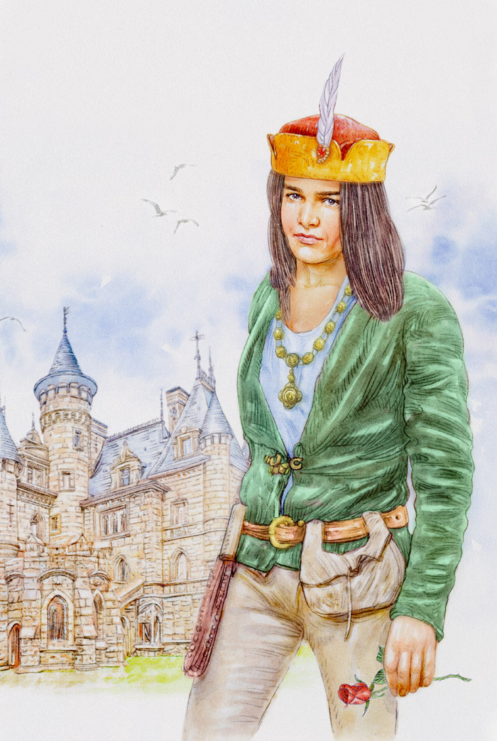 "Ауринт", (поиски образа героя сказки)