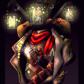 "Его мысли светятся" 