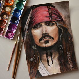 Капитан Джек Воробей.