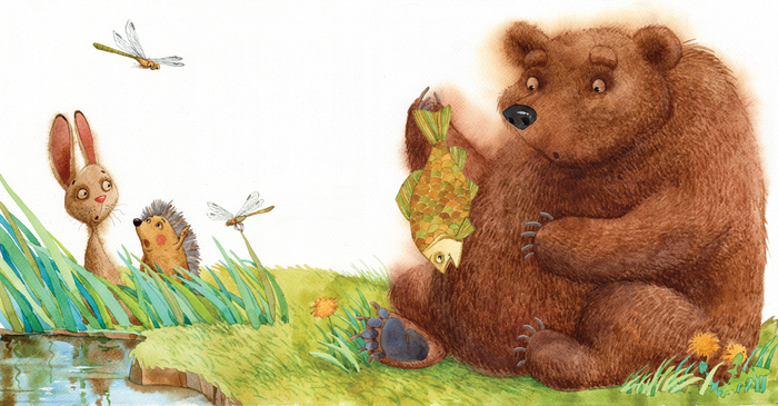 как карась плоским стал