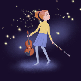 Девочка для театра теней