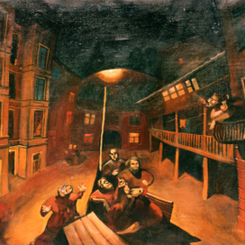 Рассуждения о конце света 28октября1994 года в одесском дворе.