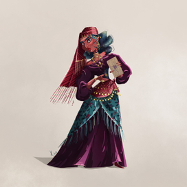 Циганка с таро 