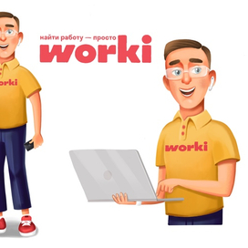 Конкурсная работа для сайта Worki