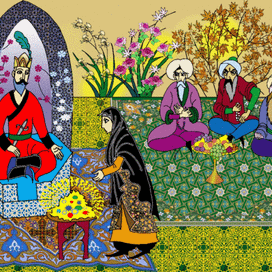 Иллюстрация к сказке "Волшебная лампа Аладдина"