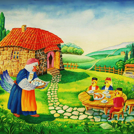 Народная сказка "Петух и Курица"