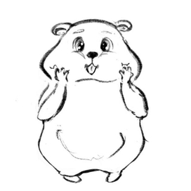 Хомяк Профитролль (скетч)