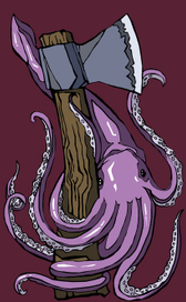 Композиция с топором