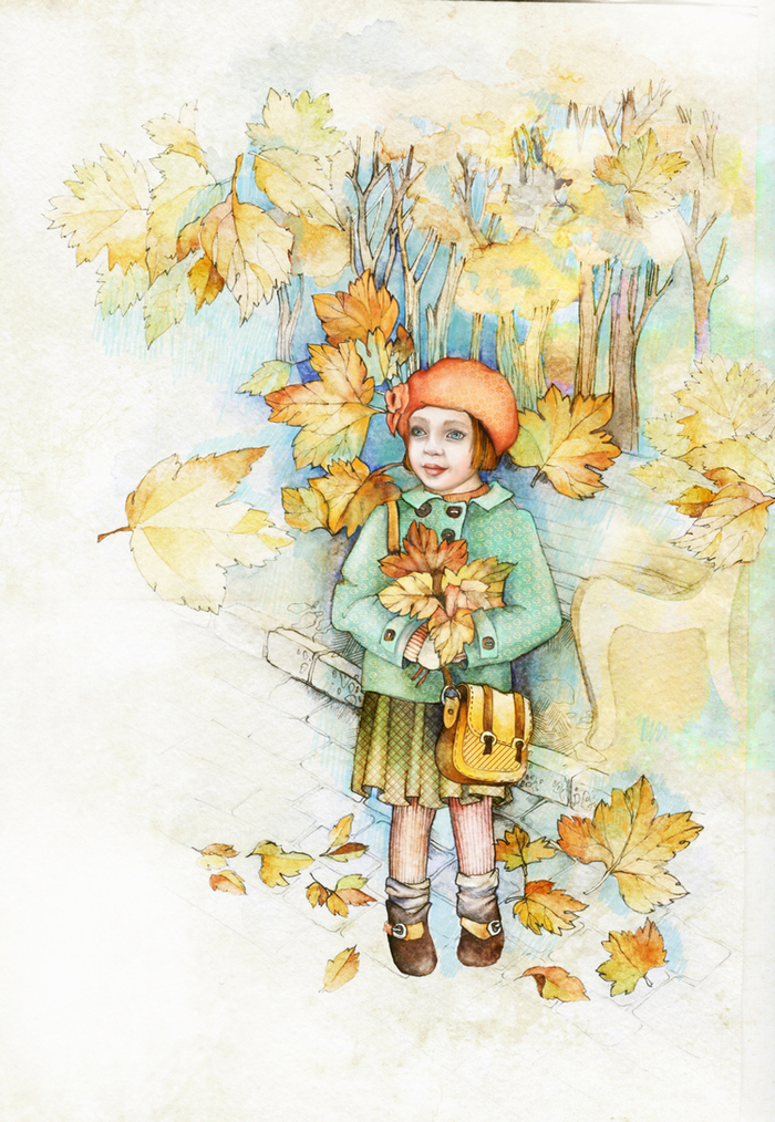 Иллюстрация к детскому стихотворению