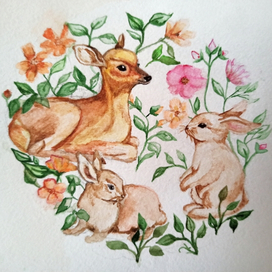 Лесная поляна