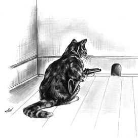 Охотник))) на мышей.