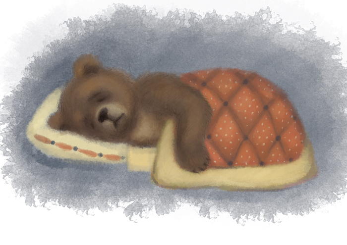 .Мишка заболел