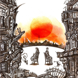 А.Куликов " Книга стихов. Соляные Сады" Этот свет и тот.