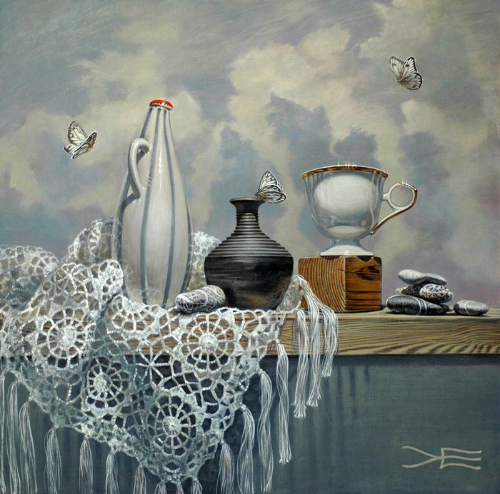 И бабочки...