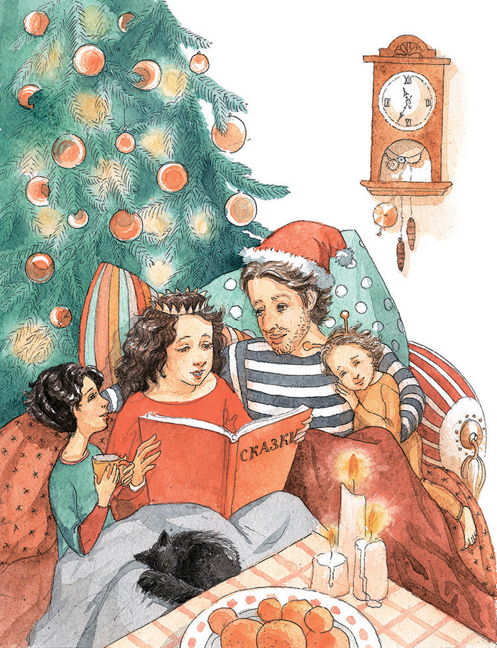 Семейное чтение. Из "Новогодней книги" Джанни Родари