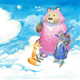 на краю облаков