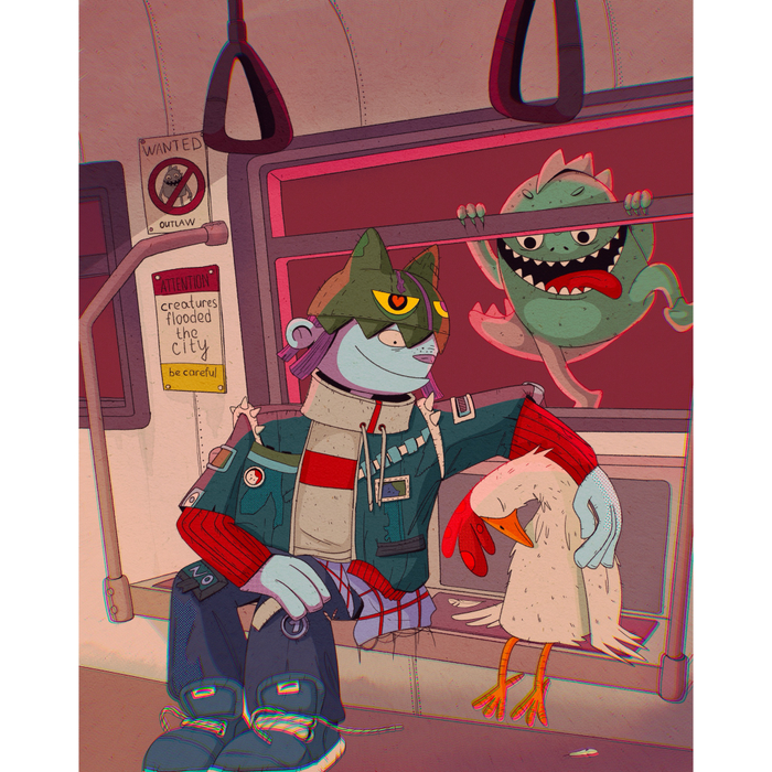 Персонажи. Герои и злодеи в большом городе 