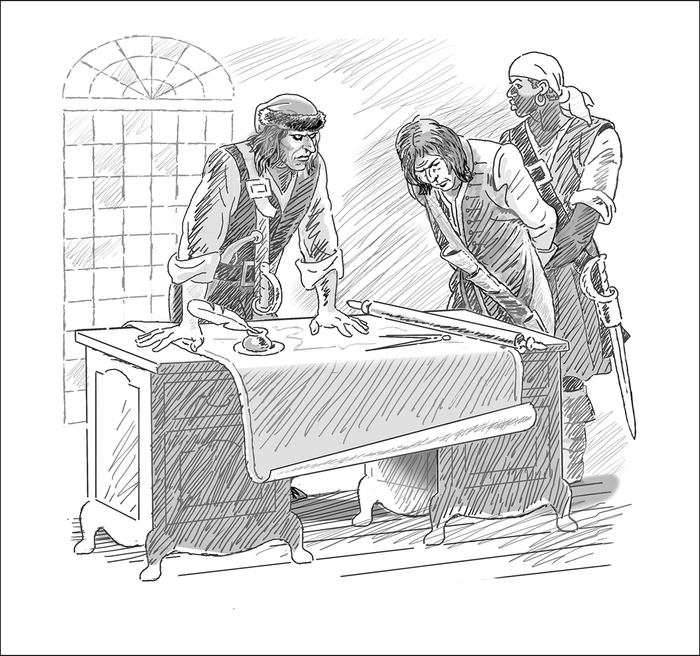 "Рассказы о пирате Шарки" Рассказ о том как Шарки  обманул Креддока" Изд. ИДМ