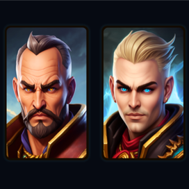 Мужские персонажные персонажи