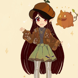 Pumpkin girl