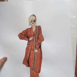 Фэшн-иллюстрация 