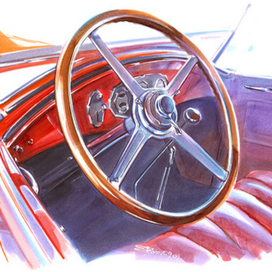 1928 Buick 24 interior