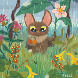 Тёпленький дождь