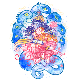 Единство Вишну и Лакшми