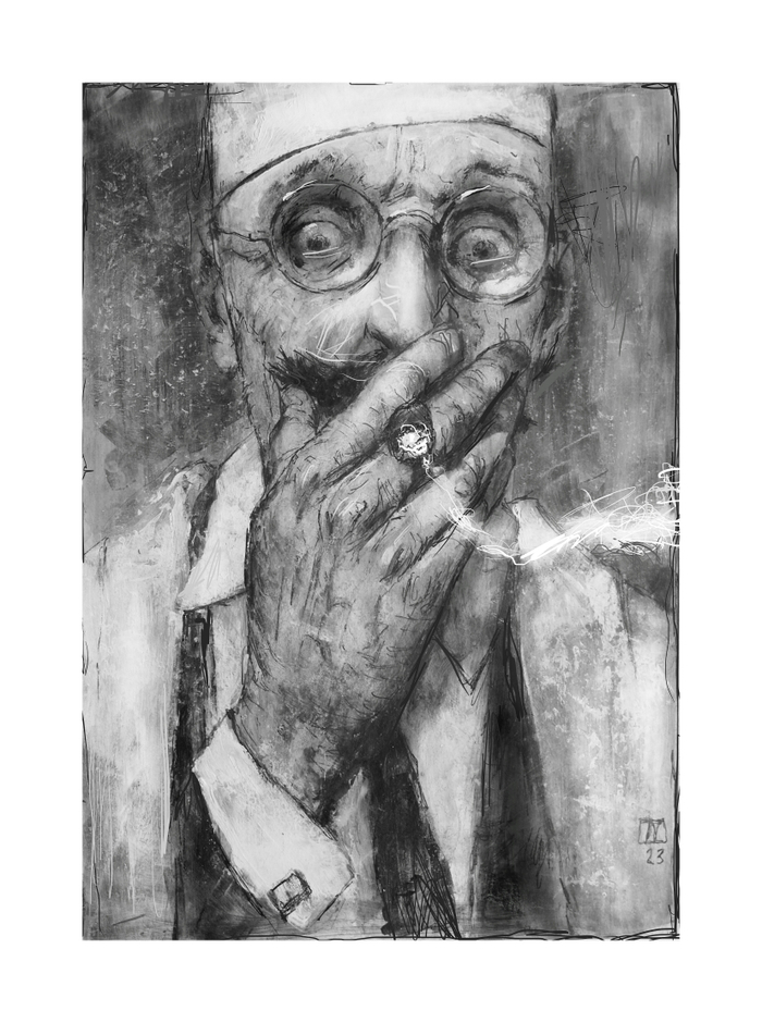 М.А.Булгаков "Собачье сердце" иллюстрация к 5 главе