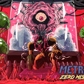 Мetroid Zero mission fan art