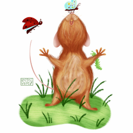 Крыса и бабочка