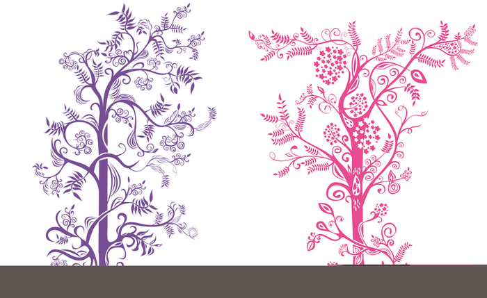 Два деревца)