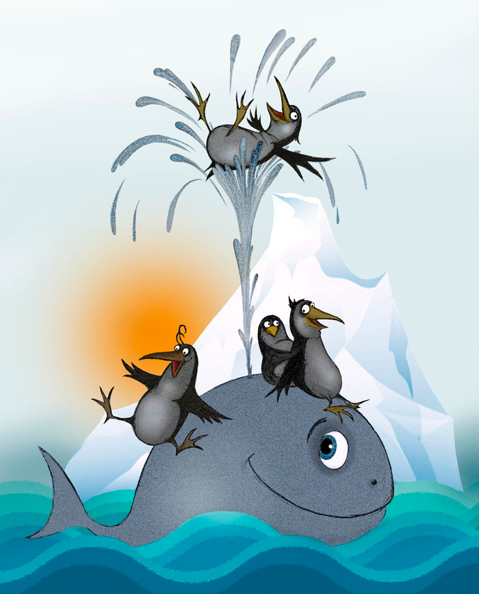 Весёлый кит