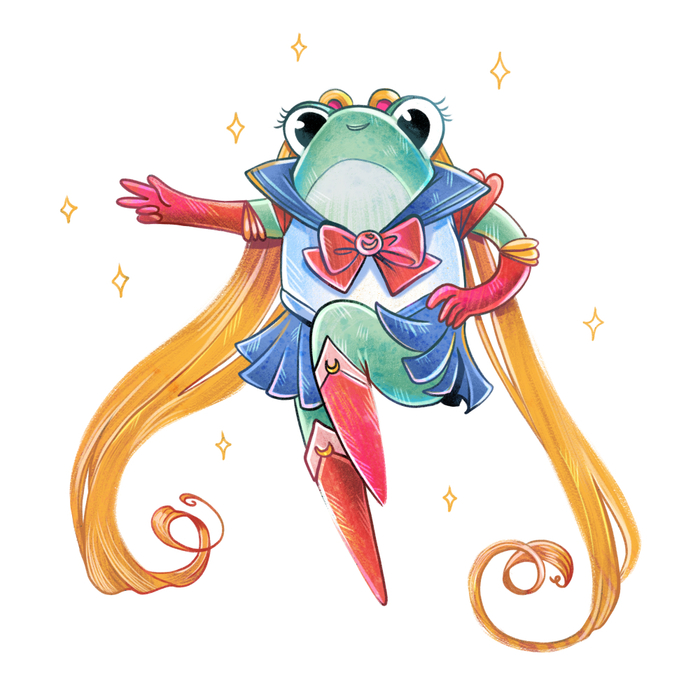 Жаба-анимешница