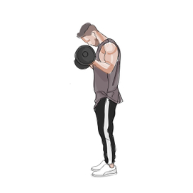 his workout .