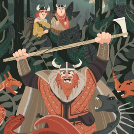 Викинг и драконы