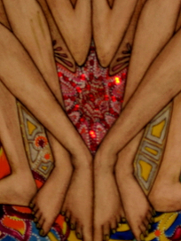 Процесс создания картины "Боги" 2013 год