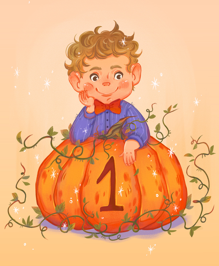 осенний малыш