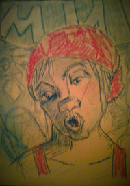 Первомайские колонны словно розовый батон