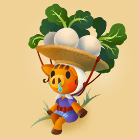 Персонаж из игры «animal crossing”