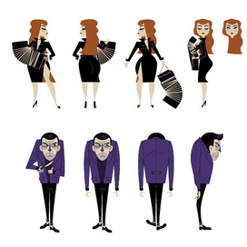 Разработка персонажей для анимации