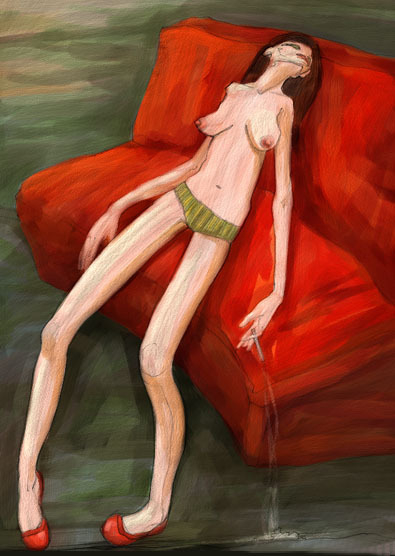 диван и пепел