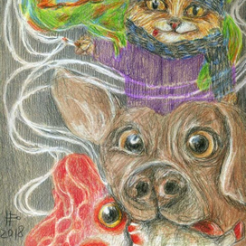 Продолжение Сказки про Кота и Гриб