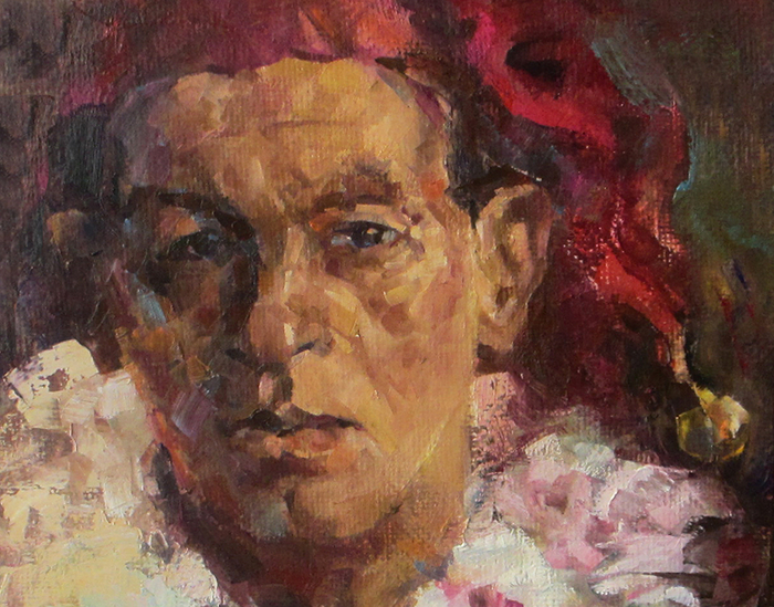 этюд в театральном костюме