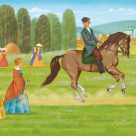 Заволжские сказки, иллюстрация