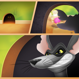 Комикс для игры "Спасти котят"