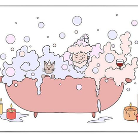 Раскраска для уставших людей. Часть4