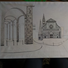 Архитектура в графике