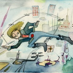 Из XXI в XX. Кир Булычёв, "Свой человек в прошлом". 